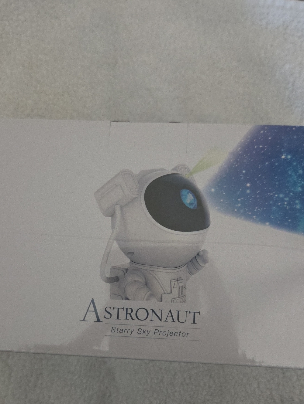 Astronaut Starry Sky Projector - White